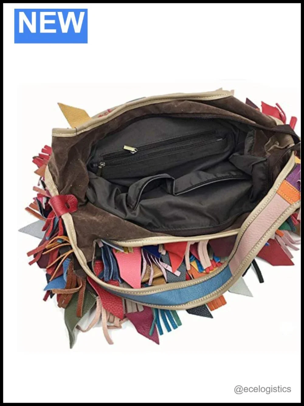 Genuine Leather Large Tote Hobo Bag Handbag with Removable Strap